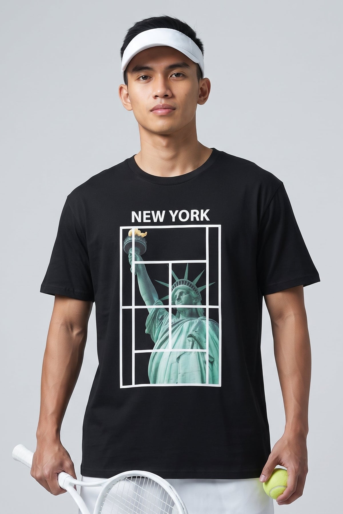 NEW YORK 2 - Tennis (Basic Tee)
