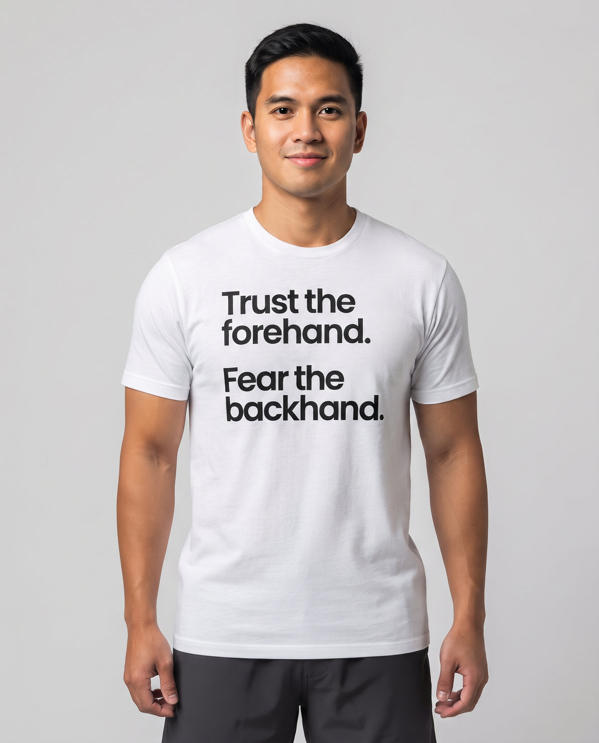 TRUST FOREHAND - Tennis & Pickleball (Basic Tee)
