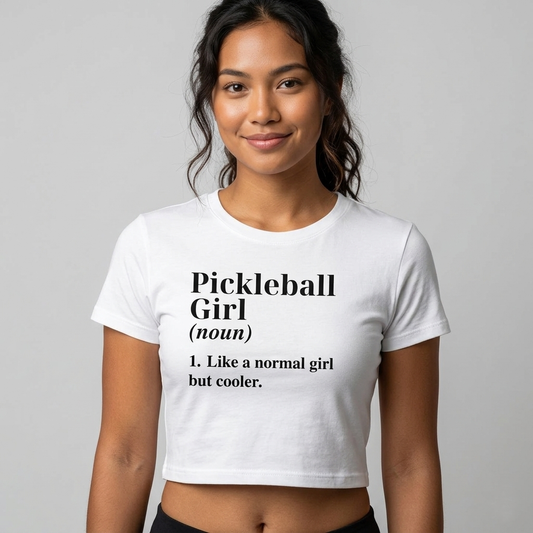 PICKLEBALL GIRL - Pickleball (Crop Top)