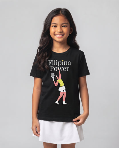 FILIPINA POWER - Tennis (Kids Tee)