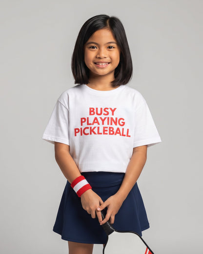 BUSY - Pickleball (Kids Tee)