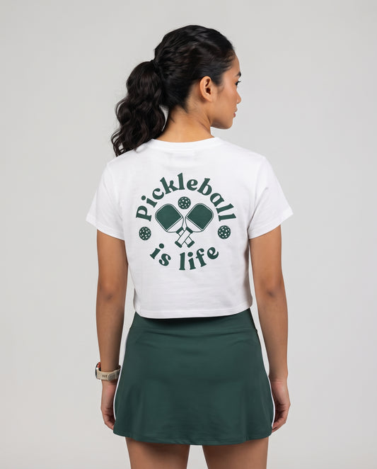 PICKLEBALL IS LIFE 2 - Pickleball (Crop Top)