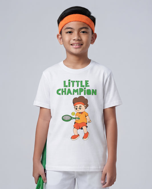 LITTLE CHAMPION 4 - Tennis (Kids Tee)