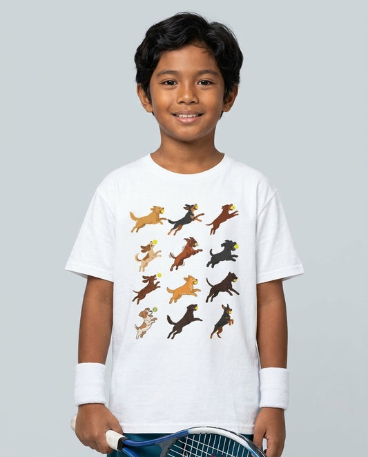 TENNIS & TAILS - Tennis (Kids Tee)