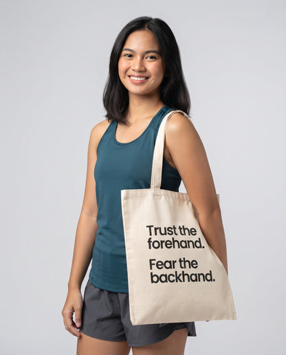 TRUST FOREHAND - Tennis & Pickleball (Tote Bag)