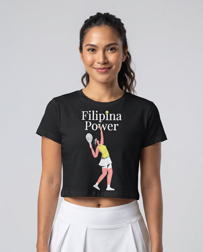 FILIPINA POWER - Tennis (Crop Top)