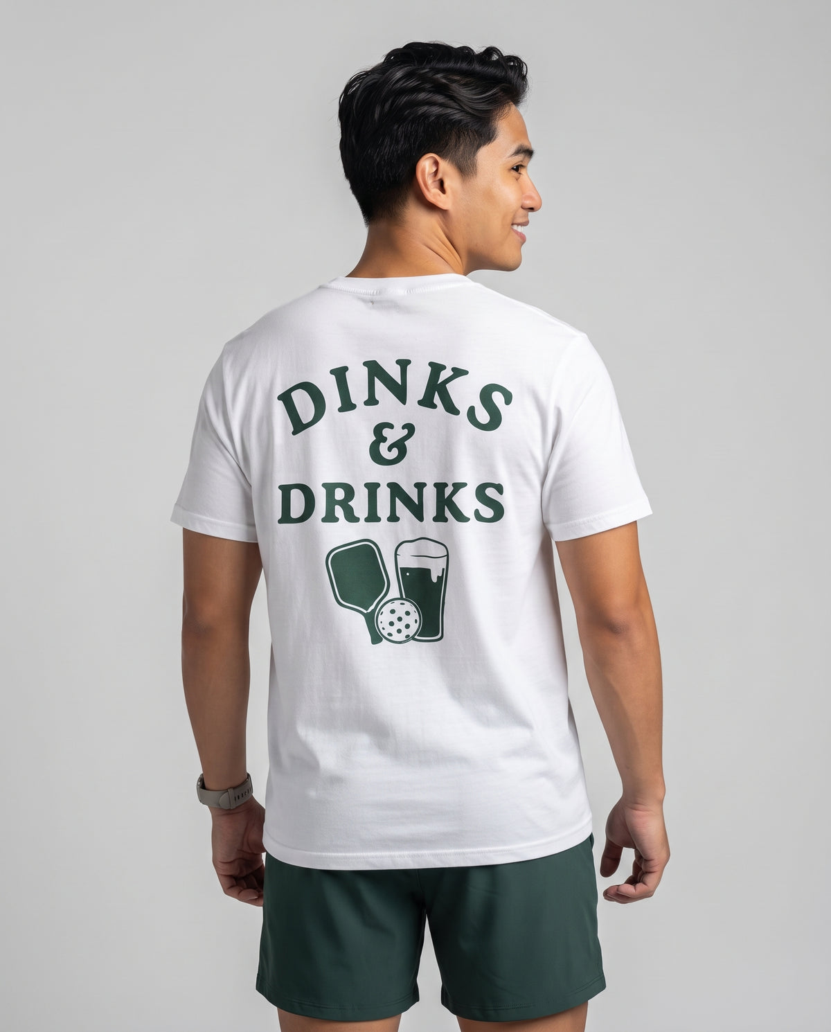 DINKS & DRINKS - Pickleball (Basic Tee)
