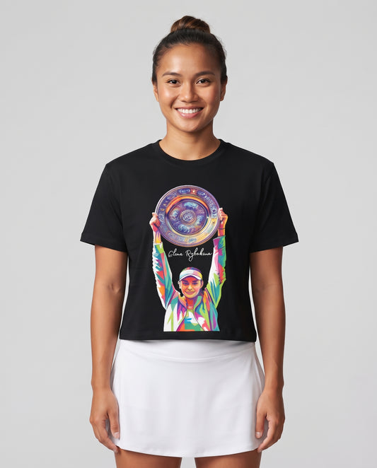 ELENA RYBAKINA 2 - Tennis (Basic Tee)