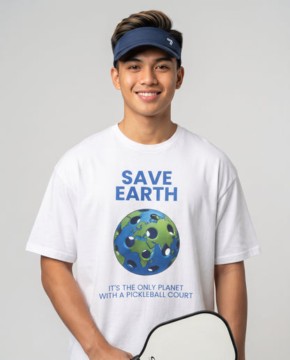 SAVE EARTH - Pickleball (Basic Tee)