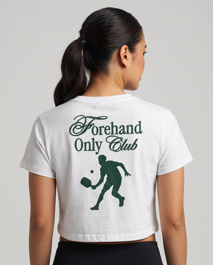 FOREHAND CLUB - Pickleball (Crop Top)