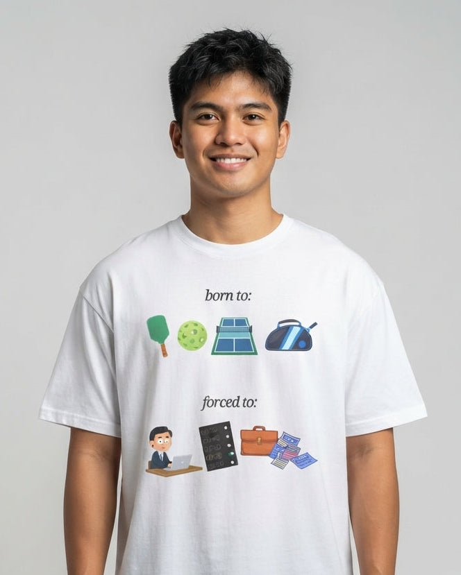 FORCED TO WORK - Pickleball (Dri Fit)