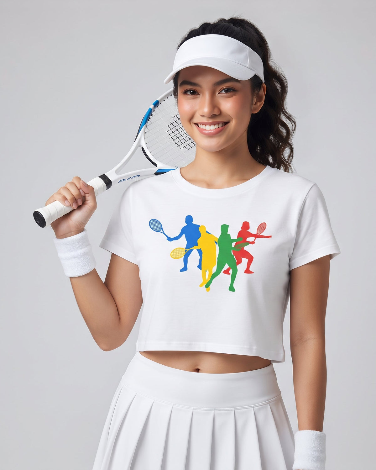 CLUBHOUSE CREW - Tennis (Crop Top)