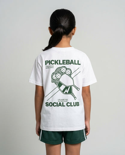 SOCIAL CLUB - Pickleball (Kids Tee)