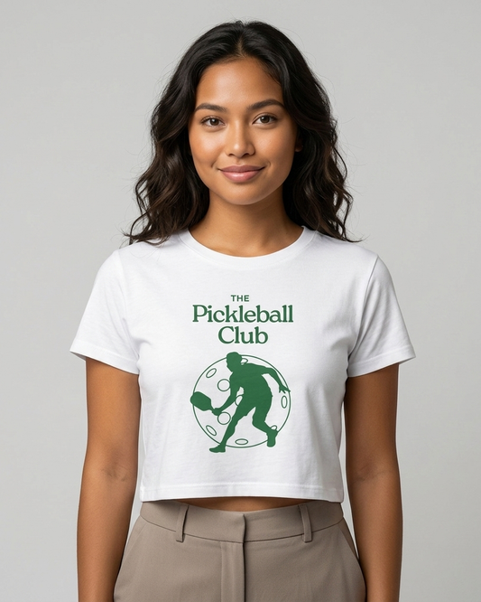 THE PICKLEBALL CLUB 1 - Pickleball (Crop Top)