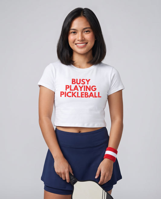 BUSY - Pickleball (Crop Top)