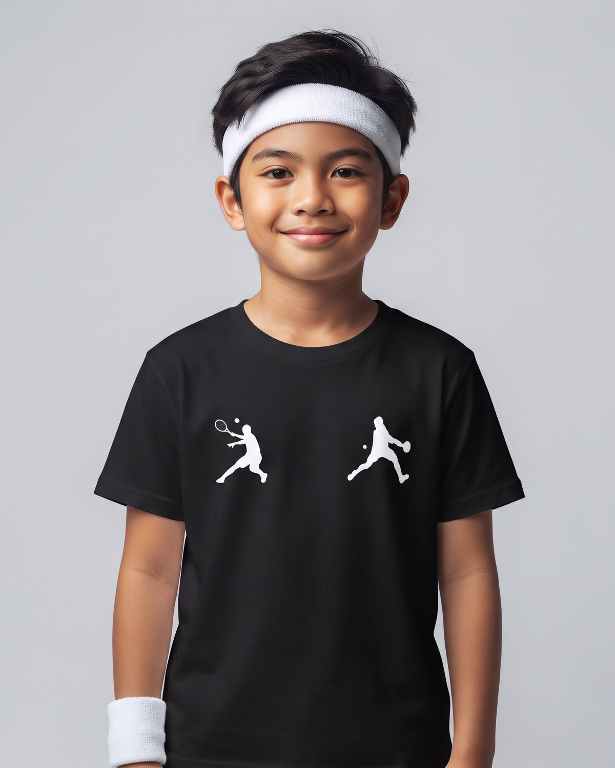 MENS DOUBLES  - Tennis (Kids Tee)