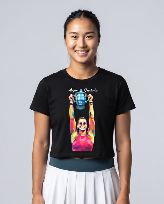 ARYNA SABALENKA 2 - Tennis (Crop Top)