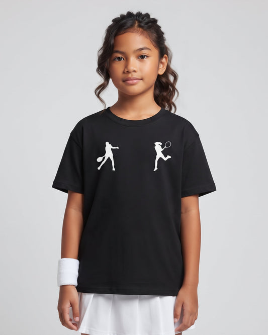 WOMES DOUBLES - Tennis (Kids Tee)