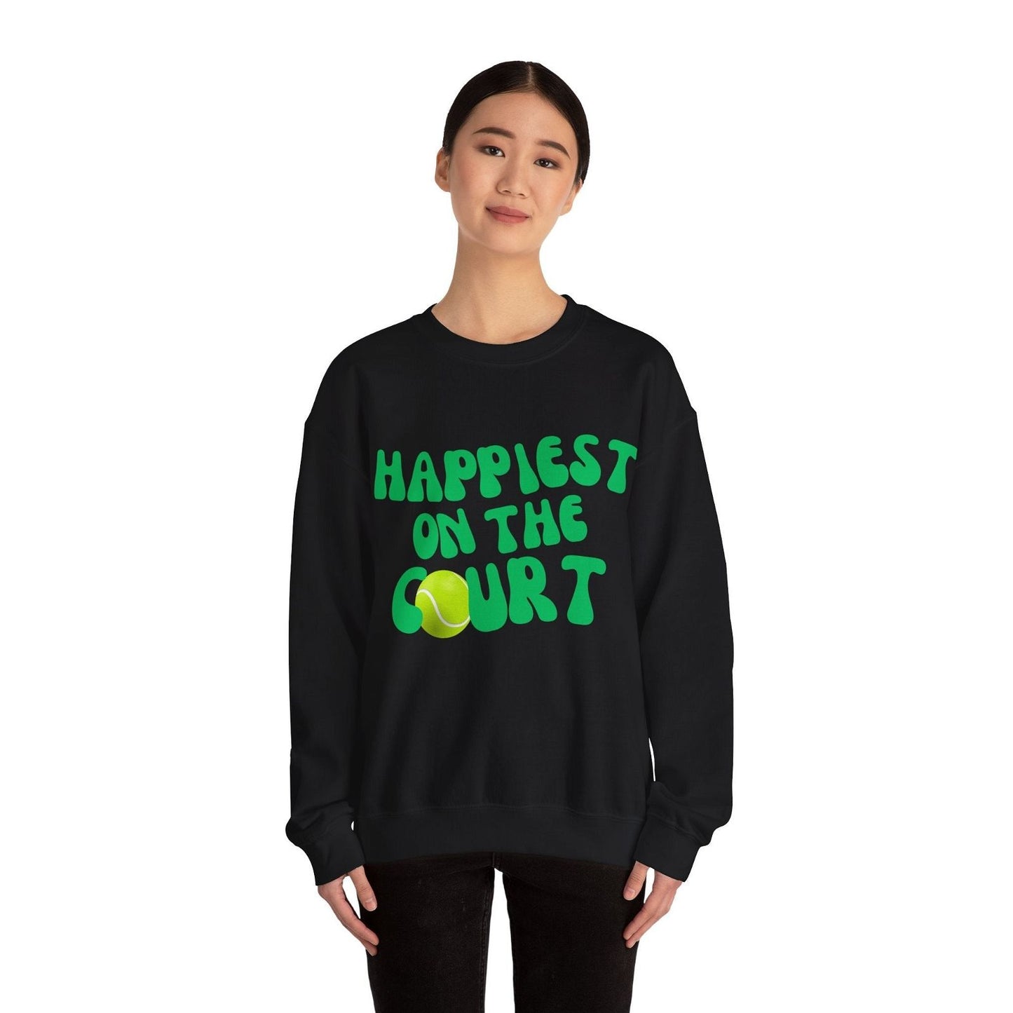 HAPPIEST ON THE COURT SWEATSHIRT - GRANDSLAM