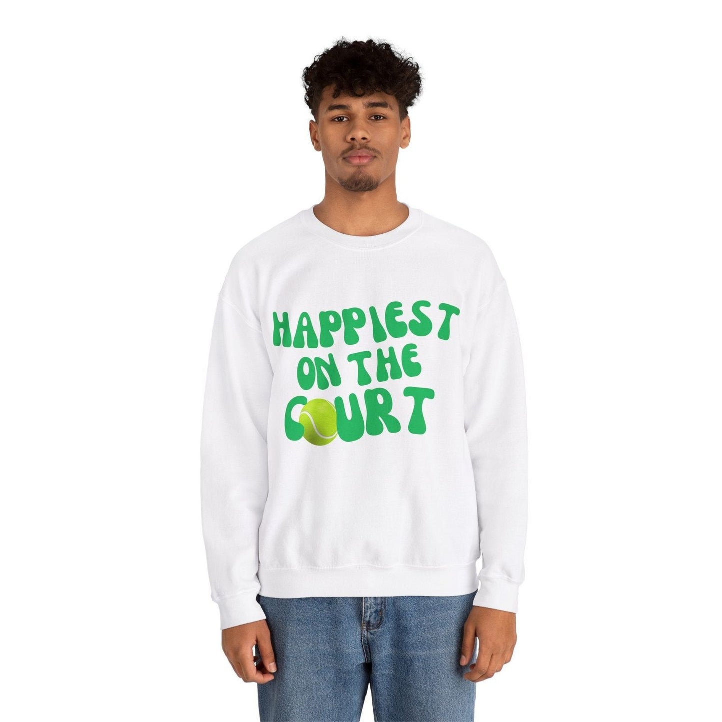 HAPPIEST ON THE COURT SWEATSHIRT - GRANDSLAM