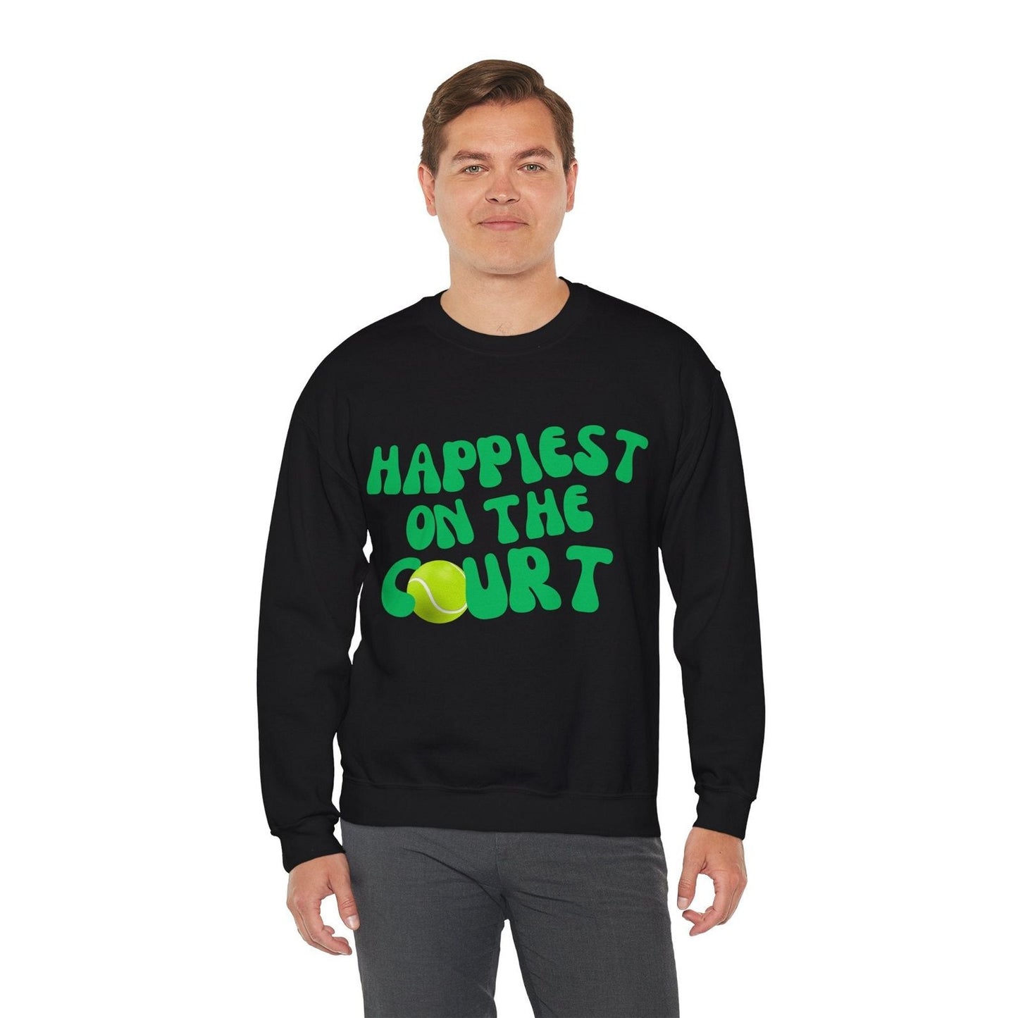 HAPPIEST ON THE COURT SWEATSHIRT - GRANDSLAM