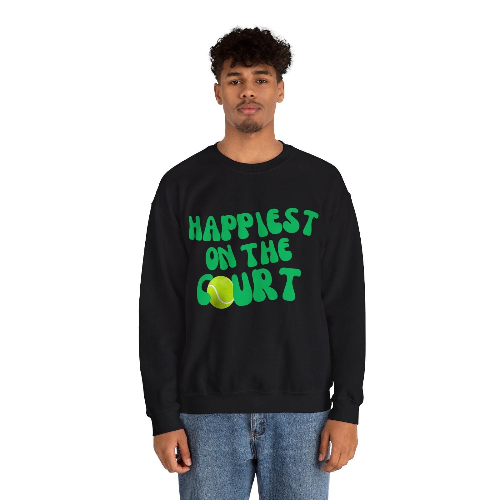 HAPPIEST ON THE COURT SWEATSHIRT - GRANDSLAM