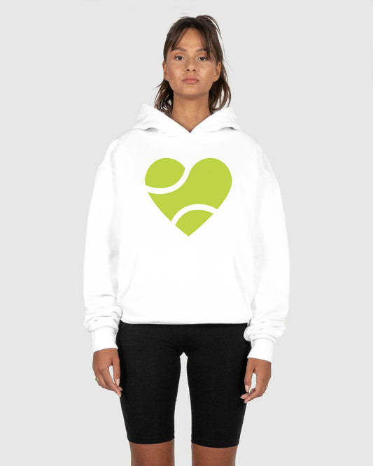 HEART - BALL  - Tennis Hoodie - GRANDSLAM PH