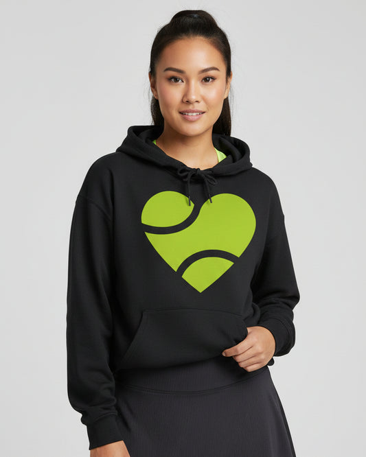 HEART - BALL  - Tennis Hoodie - GRANDSLAM PH