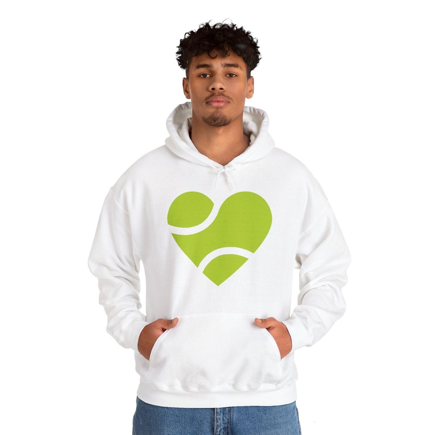 HEART - BALL  - Tennis Hoodie - GRANDSLAM PH
