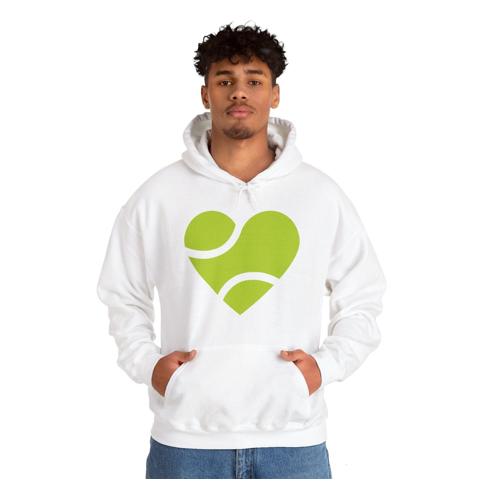 HEART - BALL  - Tennis Hoodie - GRANDSLAM PH