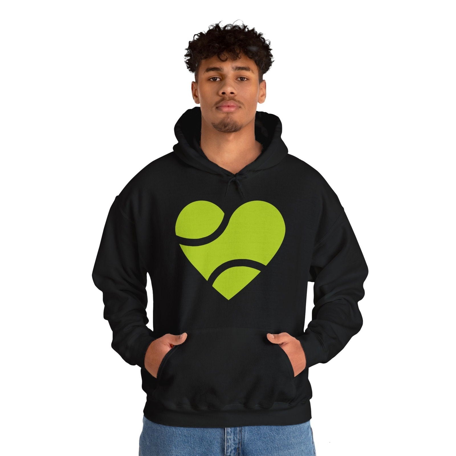 HEART - BALL  - Tennis Hoodie - GRANDSLAM PH
