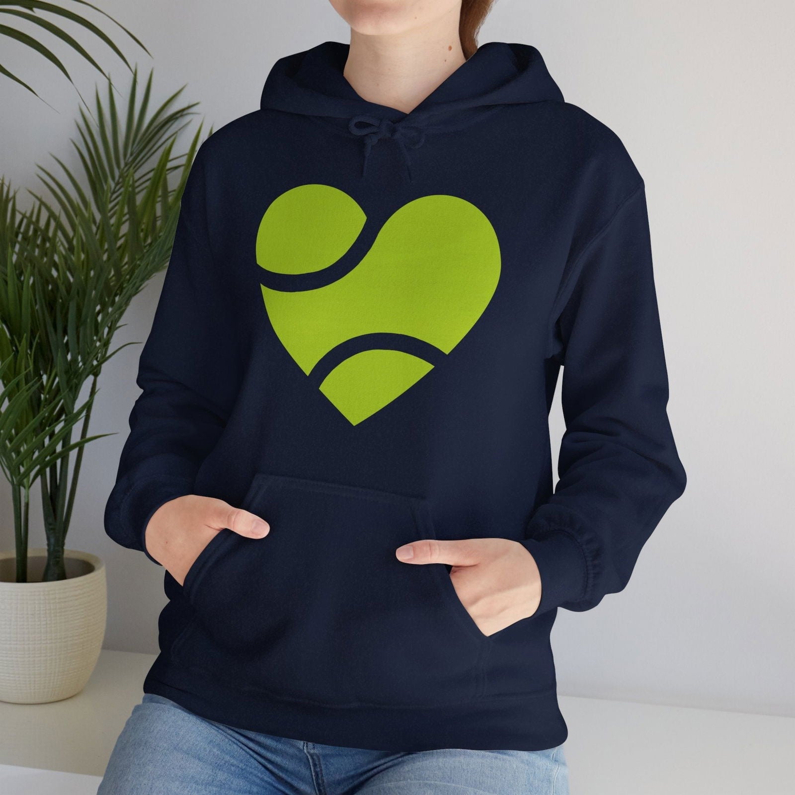 HEART - BALL  - Tennis Hoodie - GRANDSLAM PH