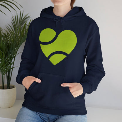 HEART - BALL  - Tennis Hoodie - GRANDSLAM PH