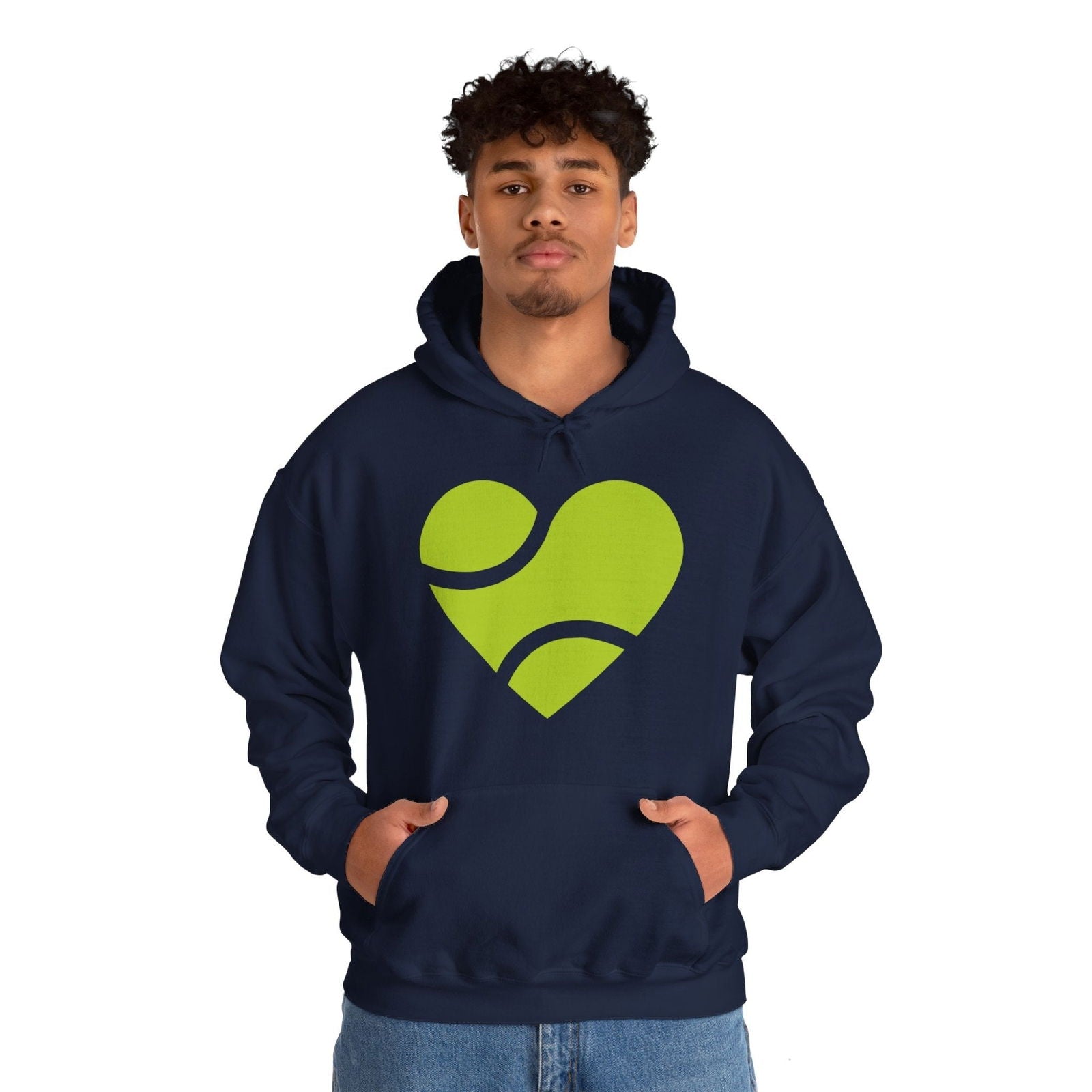 HEART - BALL  - Tennis Hoodie - GRANDSLAM PH