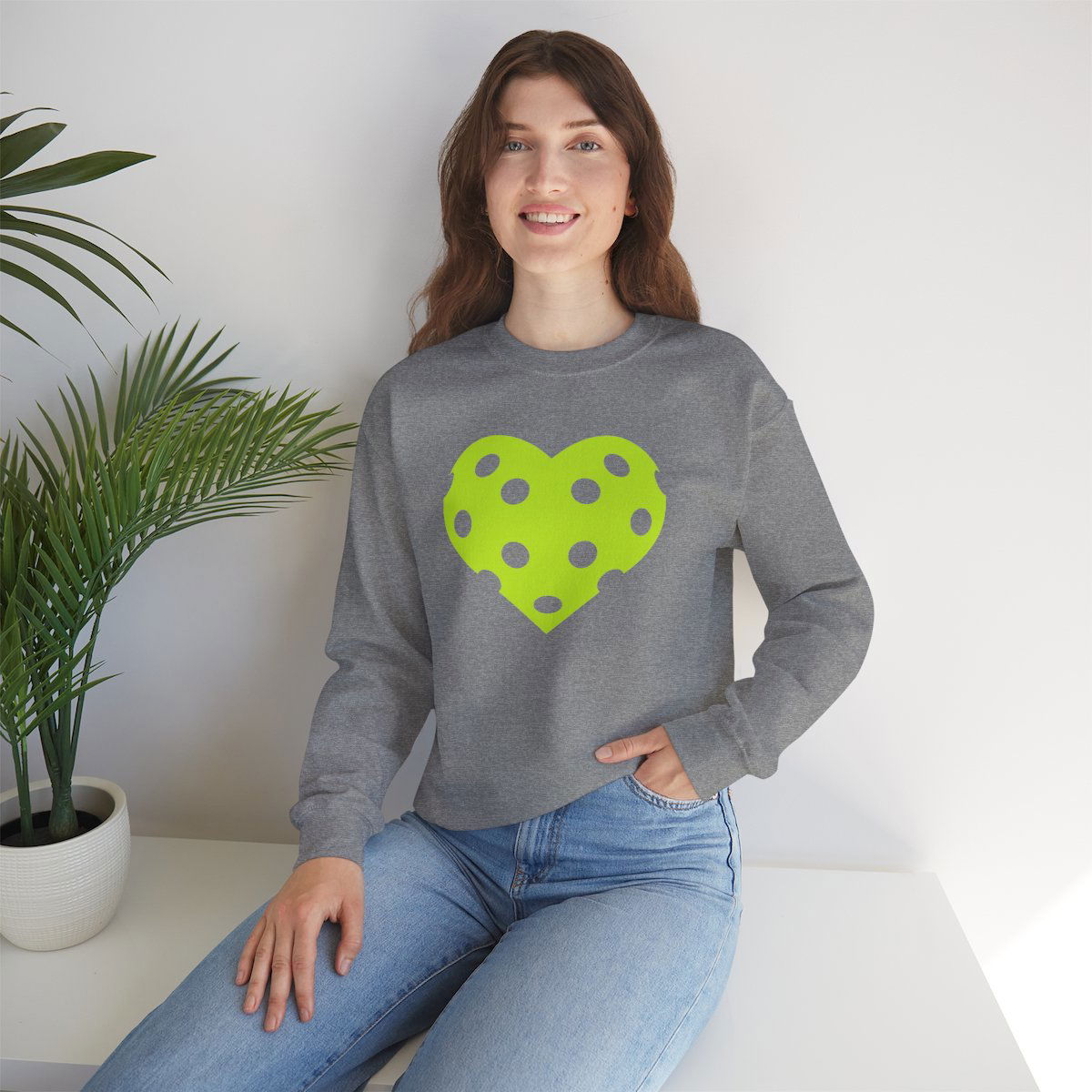 HEART PICKLEBALL 1 - Pickleball (Sweatshirt) - GRANDSLAM PH