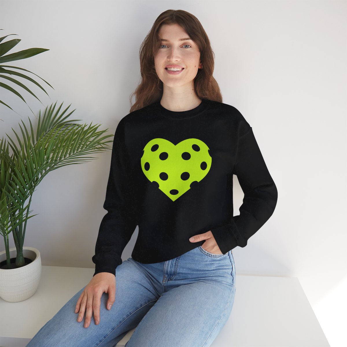 HEART PICKLEBALL 1 - Pickleball (Sweatshirt) - GRANDSLAM PH