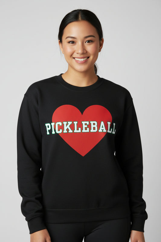 HEART PICKLEBALL 3 - Pickleball (Sweatshirt) - GRANDSLAM PH