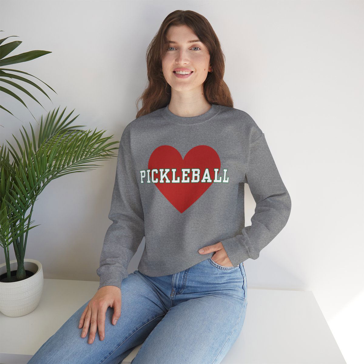 HEART PICKLEBALL 3 - Pickleball (Sweatshirt) - GRANDSLAM PH