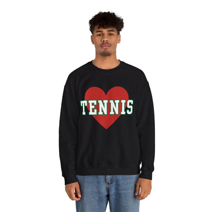 HEART TENNIS SWEATSHIRT - GRANDSLAM