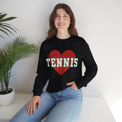 HEART TENNIS SWEATSHIRT - GRANDSLAM