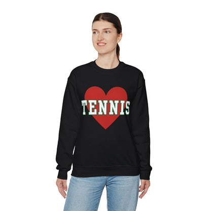 HEART TENNIS SWEATSHIRT - GRANDSLAM