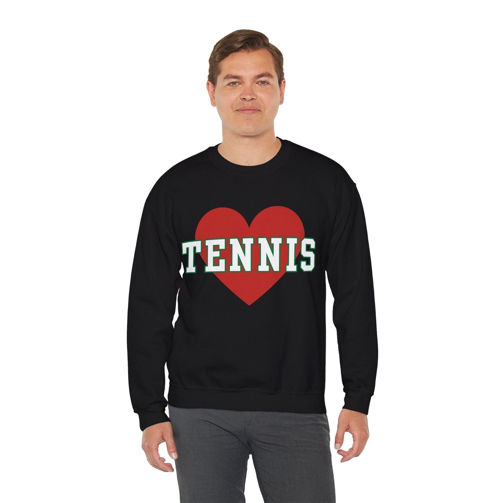 HEART TENNIS SWEATSHIRT - GRANDSLAM