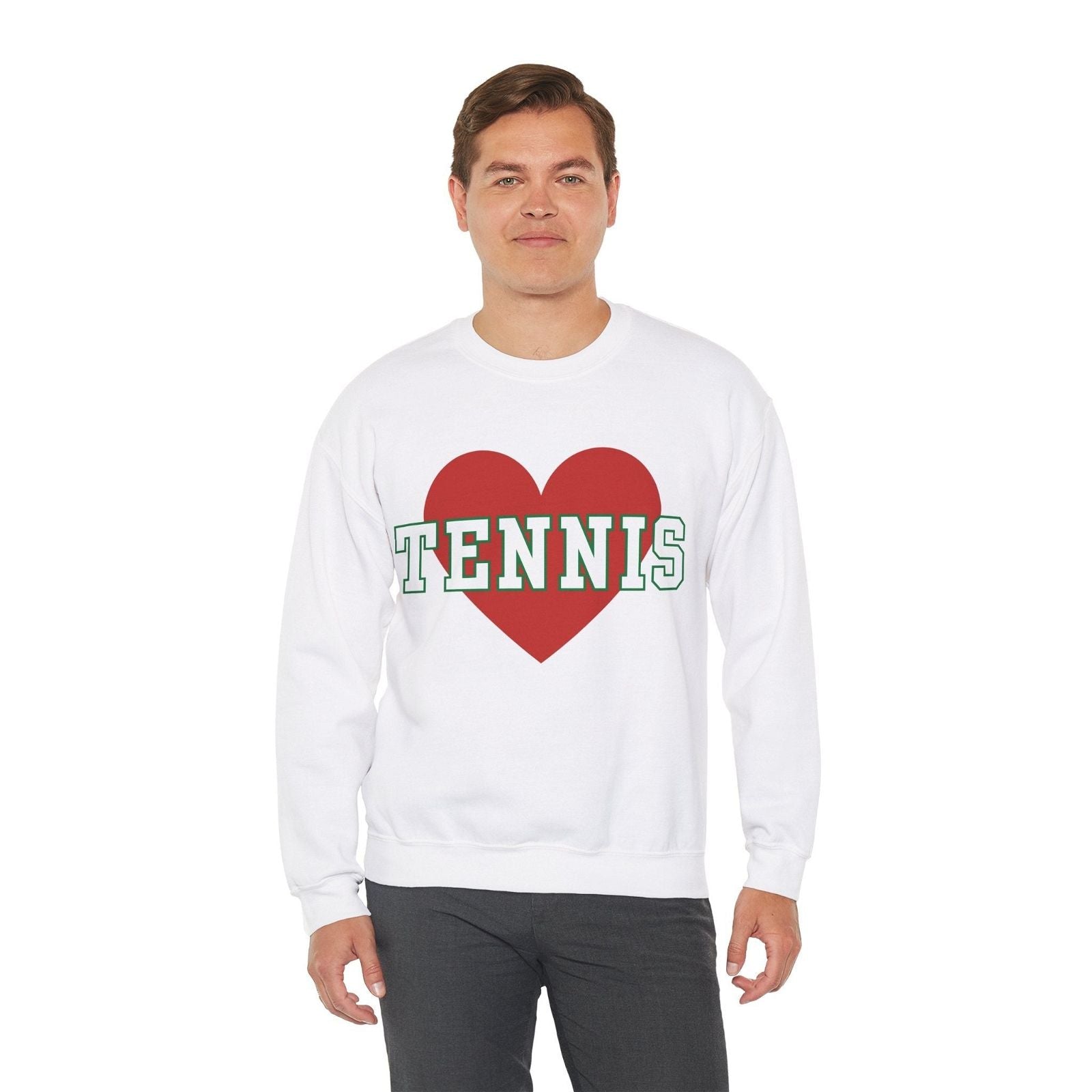 HEART TENNIS SWEATSHIRT - GRANDSLAM