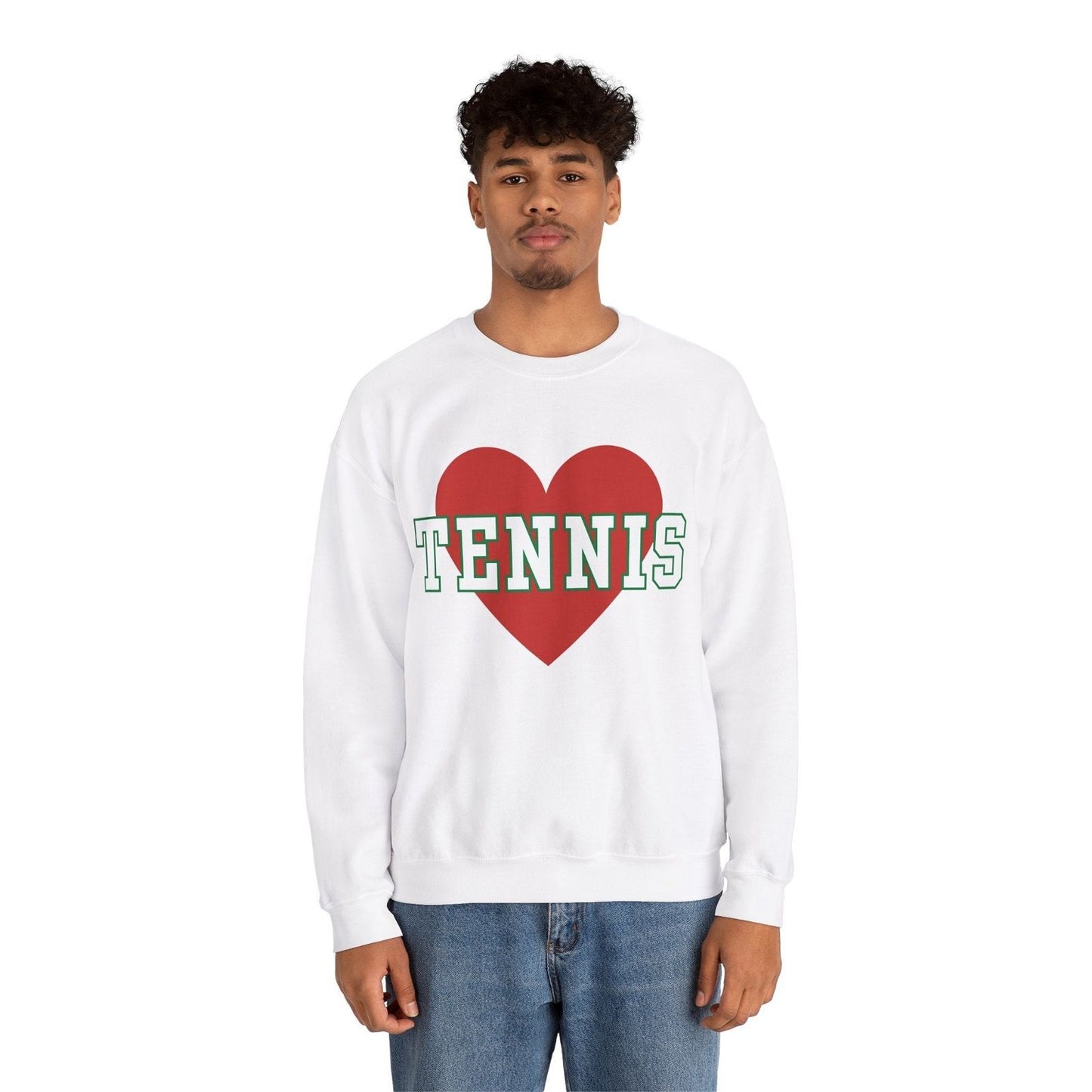 HEART TENNIS SWEATSHIRT - GRANDSLAM