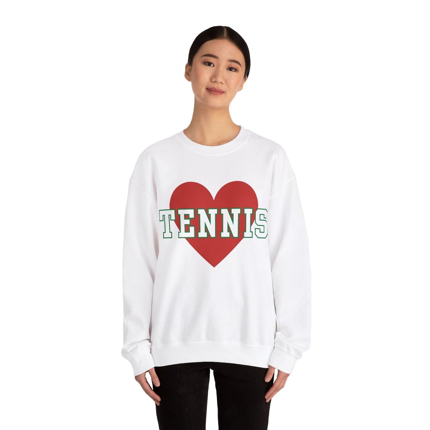 HEART TENNIS SWEATSHIRT - GRANDSLAM