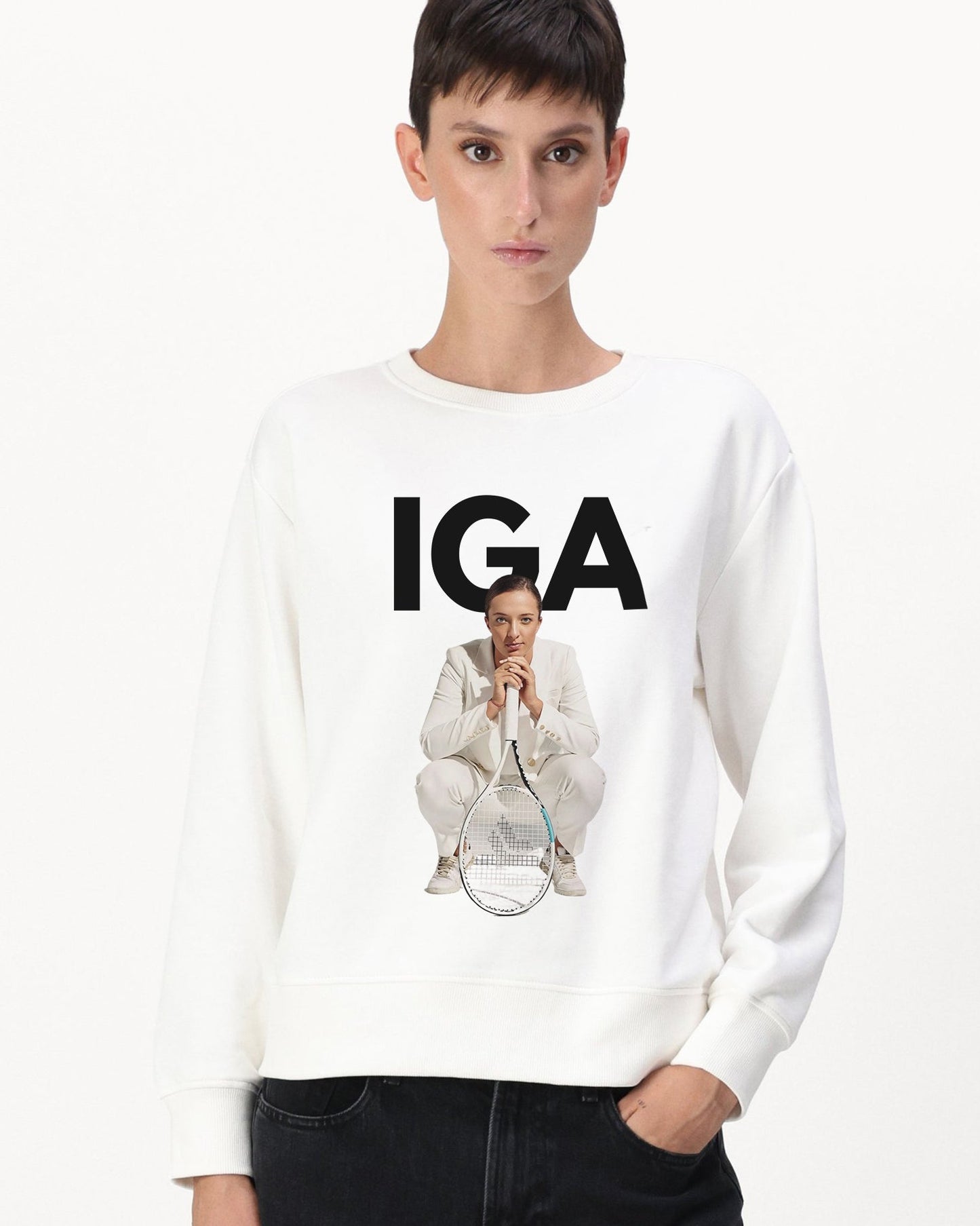 IGA SWIATEK 3 - Tennis Sweatshirt - GRANDSLAM PH