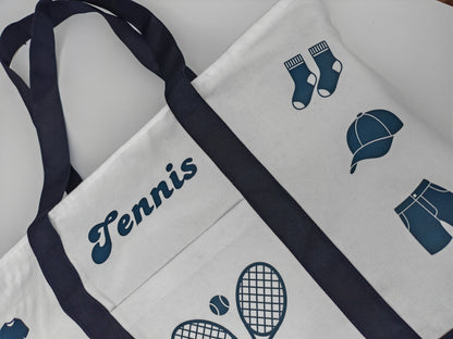 TENNIS XL TOTE BAG 1 (Dark Blue)