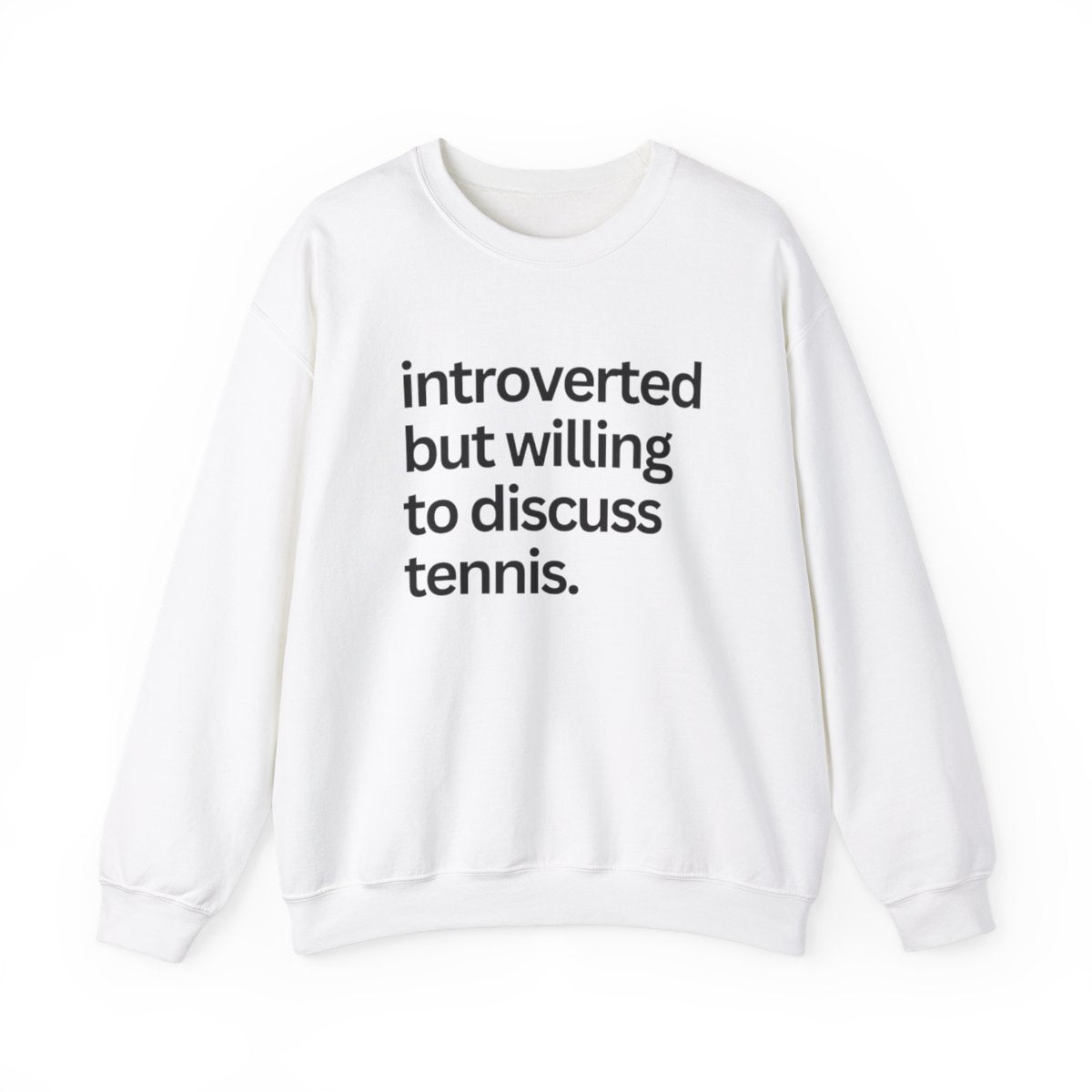 INTROVERT- Tennis Sweatshirt - GRANDSLAM PH