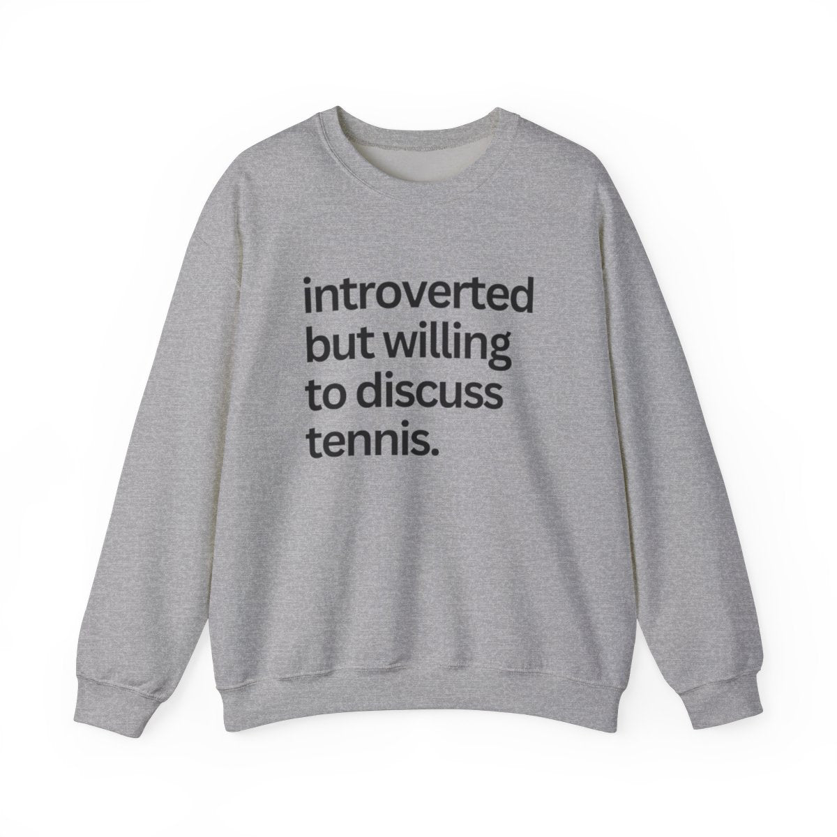 INTROVERT- Tennis Sweatshirt - GRANDSLAM PH