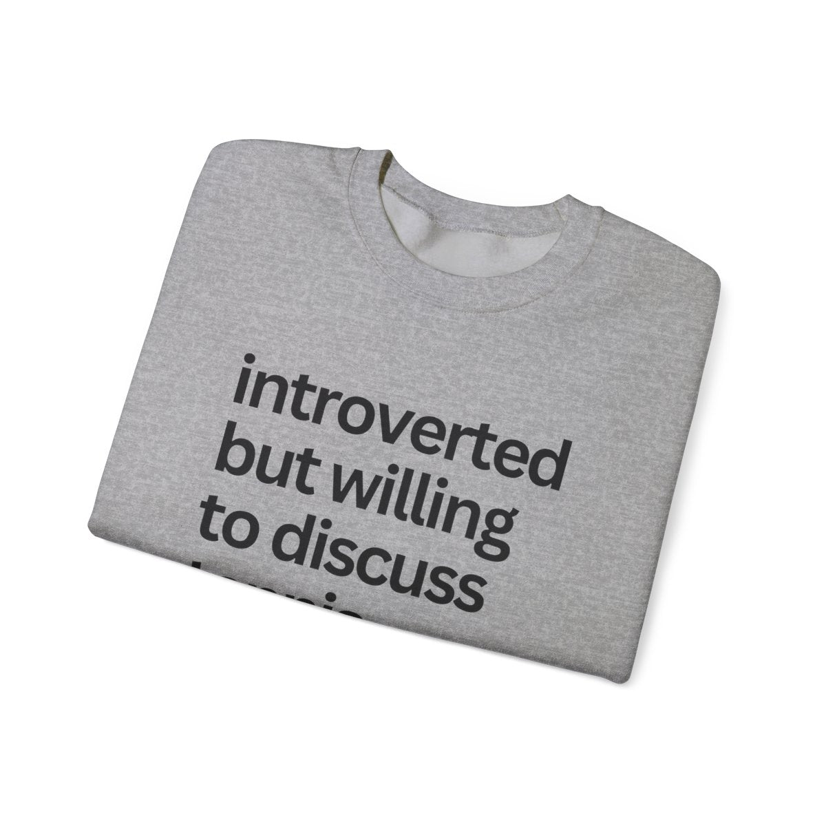 INTROVERT- Tennis Sweatshirt - GRANDSLAM PH